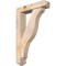 Ekena Millwork Funston Arts and Crafts Smooth Bracket w/ Offset Brace, Douglas Fir, 5 1/2"W x 24"D x 36"H BKT0604X24X36FST03SDF - alternate 1